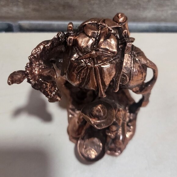 Hallmark Keepsake Ornament 1999 Prospector The Old West Collectors Series Copper - Picture 5 of 11